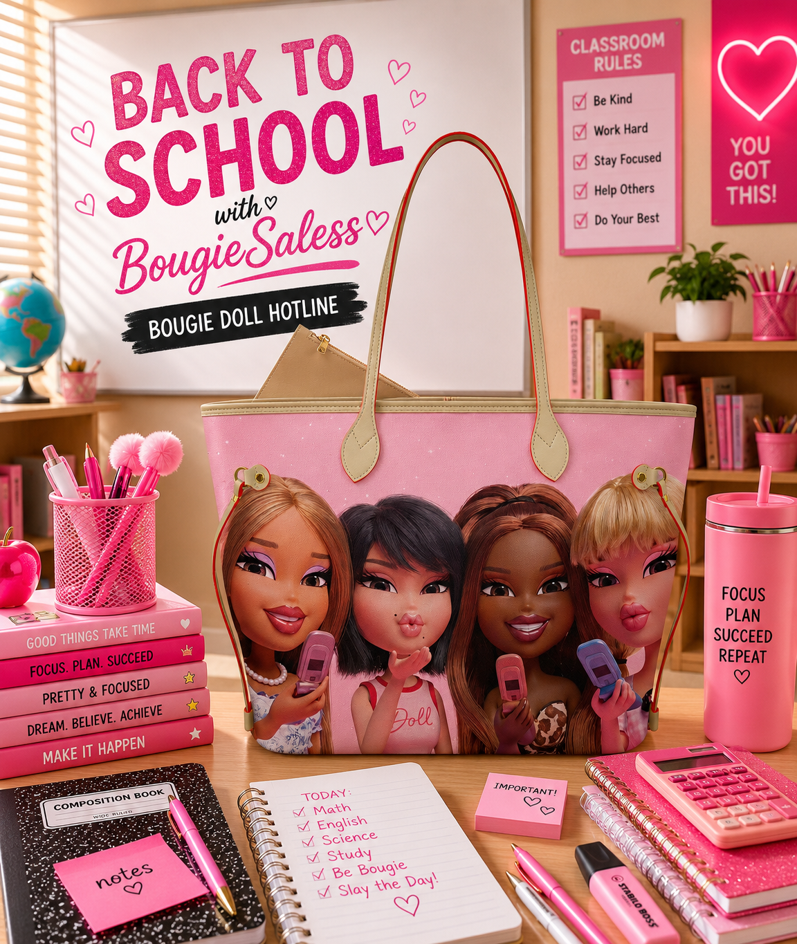 Bougie Doll Hotline Tote