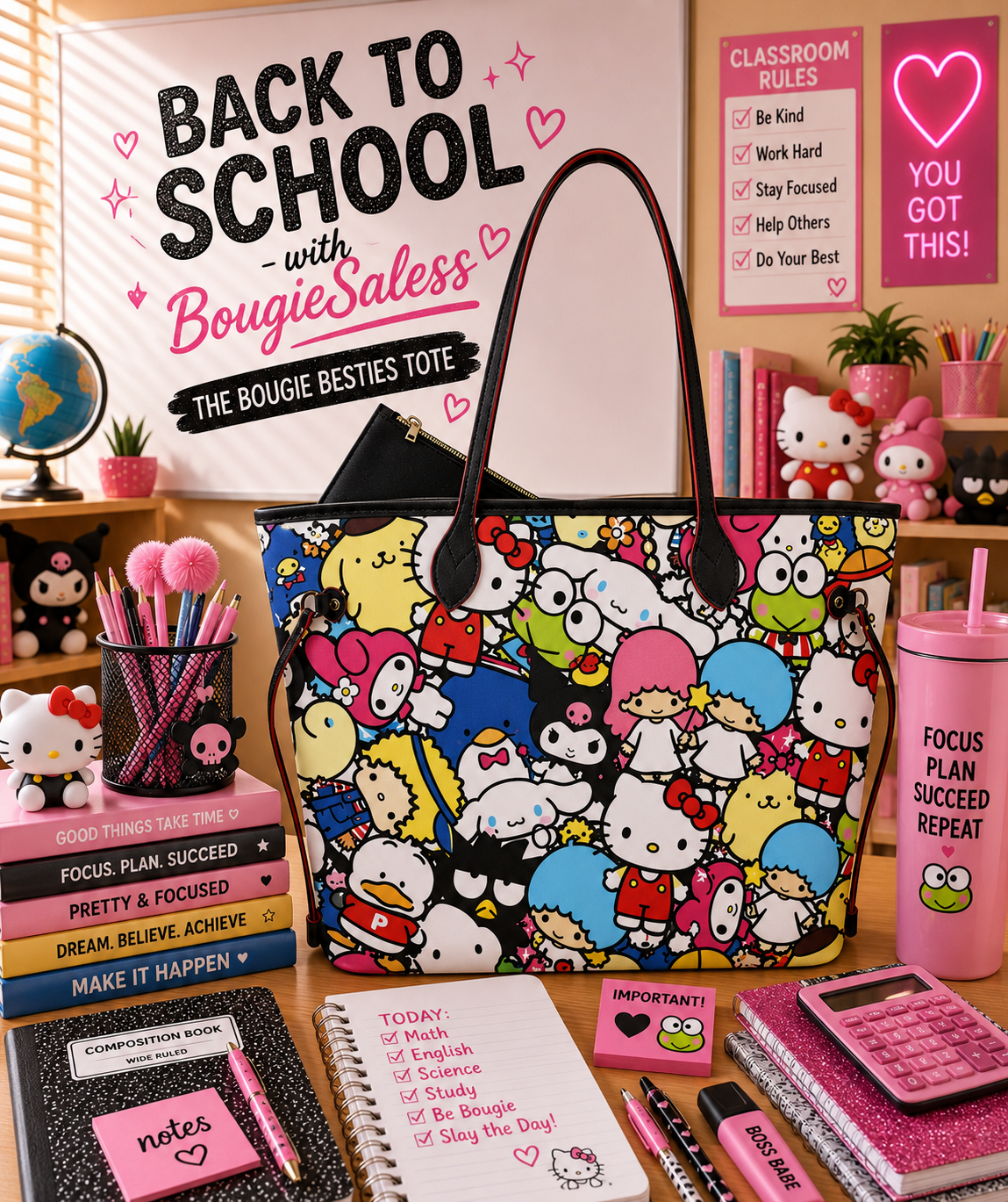 The Bougie Besties Tote
