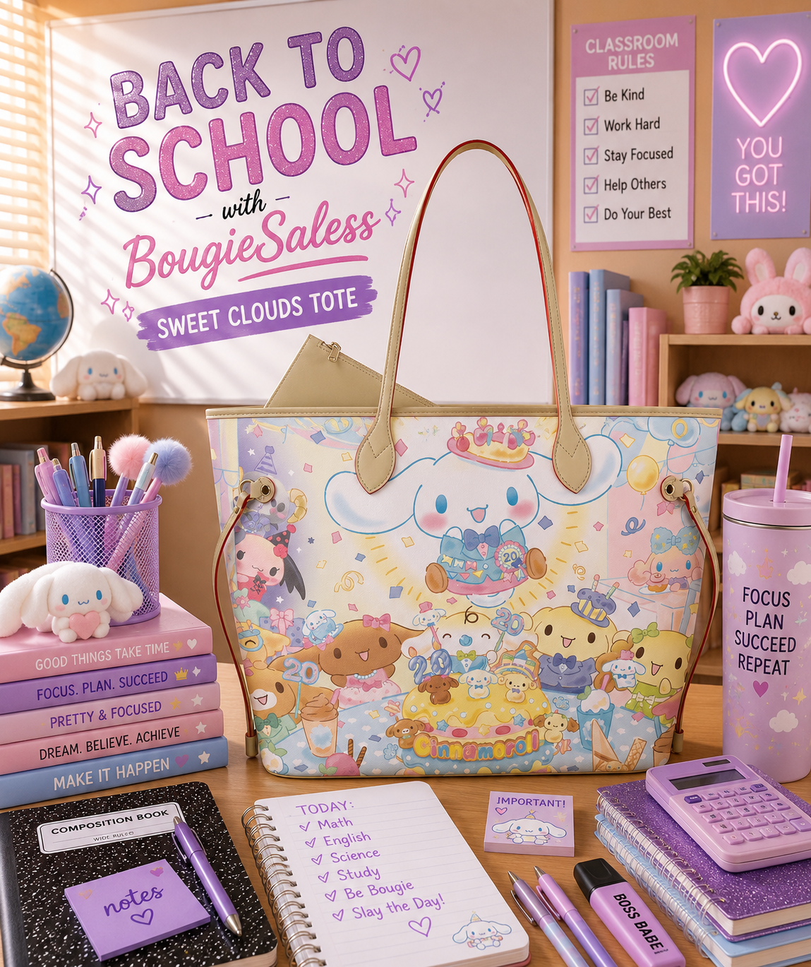 Sweet Clouds Tote