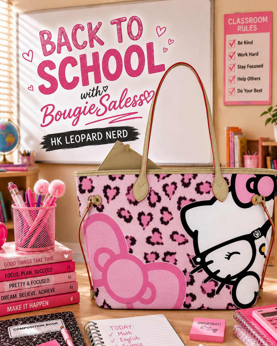 Hk Leopard Nerd Tote